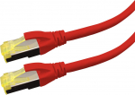 LOGON PREMIUM PATCH CABLE CAT6A S/FTP PREMIUM LSOH - 1M RED