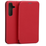 Beline Magnetic Book Case Samsung S25+ Red/Red