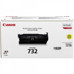 CANON 732Y toner cartridge, 1 unit, original yellow