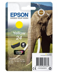 EPSON Elephant Singlepack Yellow 24 Claria Photo HD Ink