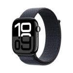 APPLE Watch Series 10 GPS 46mm Jet Black Aluminum Case with Ink Sport Loop