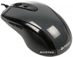 A4Tech N-708X Mouse, Right-Handed, USB Type-A, Optical, 1600 DPI