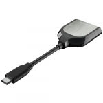 SANDISK Extreme PRO card reader, USB 3.2 Gen 1 (3.1 Gen 1), Type-C, Black, Silver