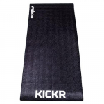 WahooFitness WFKICKRMAT Anti-Static Floor Mat, Black Rubber