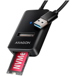 AXAGON ADM2-AM USB-A 3.2 Gen2 - 1x NVMe/SATA SSD Adapter