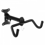 Maclean MC-484 Bicycle Wall Mount Max Load 30kg, Black