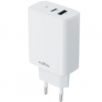maXlife MXTC-10-20AC Charger, Type C + USB, 20W