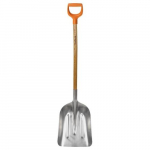 Fiskars 1001637 Shovel/Trowel Grain shovel Aluminum, Polypropylene (PP) Aluminum, Wood