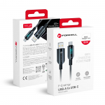 FORCELL F-ENERGY C272 USB A to Type C QC4.0 3A 66W Digital 1.2 m black