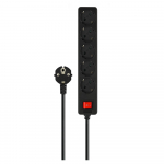 Savio 5-way power strip LZ-01 Schuko