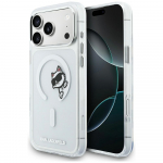 Karl Lagerfeld IML Peekaboo MagSafe Case for iPhone 17 Pro Max, transparent