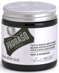 Proraso Mint AND Rosemary Beard Exfoliating Scrub Paste for Face and Beard, 100 ml