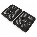 NINJA 6-in-1 Air Fryer | Foodi FLEX | 2470 W Power | 6.6 L Capacity | Black