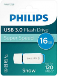 PHILIPS 16GB USB 3.0 Snow Edition White/Blue