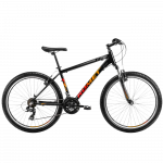 Bicycle ROMET Rambler R6.0, 26" black-orange-red (M)