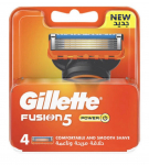 Gillette Fusion5 Power Replacement Razor Blades, 4-Piece