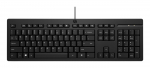 HP 125 Wired Keyboard - Swedish 125 Wired Keyboard, Full-size