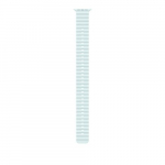 APPLE 49mm Ice Blue Ocean Band Extension - Natural Titanium Finish