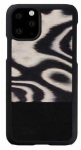 Man AND amp;Wood AND quot;SmartPhone Back Case iPhone 11 Pro AND quot; Leopard Black