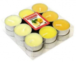 PROVENCE Tealights, Lemon, 18 pieces