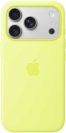 APPLE Silicone Case with MagSafe for iPhone 17 Pro in Neon Yellow