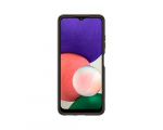 SAMSUNG Soft Clear Cover for Galaxy A22 5G (EF-QA226TBE) Black