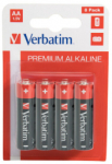 Verbatim AA Premium Alkaline Batteries, 8-Pack, 1.5V