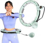 HMS 7200801 Hula Hoop HHM13 with magnets, weight and counter green