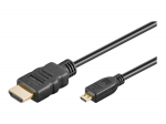 Goobay goobay HDMI-kabel med Ethernet 2m Sort