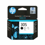 HP 305 Black Original Sort 120 sider Blk