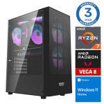 INTOP Ryzen 7 5700G 8GB 1TB SSD M.2 NVME+2TB Radeon RX Vega 8 WIN11