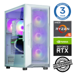 INTOP Ryzen 5 3600 32GB 500SSD M.2 NVME+2TB RTX3050 6GB no-OS