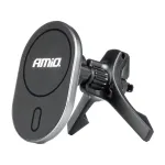 Amio My Mag magnetic car phone holder for air vent with 15W wireless charging MagSafe compatible