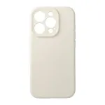 Forcell F-Protect Rubber Premium phone case with MagSafe support for iPhone 15 Pro white