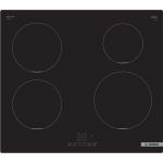 BOSCH | Hob | PUE611BB5E | Induction | Number of burners/cooking zones: 4 | Touch controls | Timer | Black