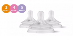 PHILIPS Avent Natural Response SCY960/03 Silicone Pacifier Set, 3 Pieces