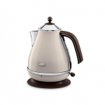 Delonghi KBOV 2001.BG Standard kettle 2000W 1.7L, Stainless steel/Beige