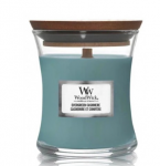 Woodwick Evergreen Cashmere Scented Candle, 275 g