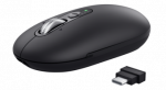 TRUST Seron Slim Multi-Wireless Hyperscroll Mouse, Black
