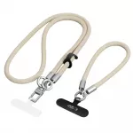 Tech-Protect C10S ROPE CROSSBODY AND WRIST DESERT BEIGE/TITANIUM