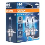 Osram Halogen Bulbs H4 12V 60/55W P43t Cool Blue NEXT GEN 5000K 2 pcs