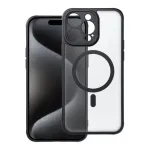 OEM FULL MATTE MAG COVER phone case with MagSafe support for iPhone 15 Pro Max black