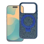 Case for iPhone 18 Pro Max / 17 Pro Max Quartz Circle Stand Mag Cover navy blue