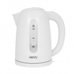Camry | Kettle | CR 1254 | Standard | 2200 W | 1.7 L | Plastic | 360 swivel base | White