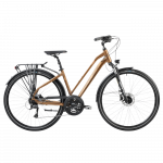 Women's bicycle ROMET Gazela 6, brown-black (M)