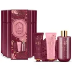 Grace Cole Velvet Plum AND Soft Suede Hand AND Body Care Gift Box - Gift set in a tin container (4 pcs)