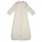 Lodger Hopper Matcha Turtle Sleeping Bag with Removable Sleeves 68/80 cm, Cream
