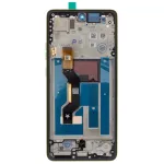 Motorola Motorola G86 LCD Display + Touch Unit + Front Cover Green (Golden Cypress) (Service Pack)