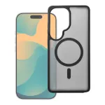 Case for Xiaomi Redmi Note 17 Pro Max 5G Forcell F-Protect Smoke Hybrid Premium Lite compatible with MagSafe black