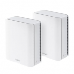 ASUS ZenWiFi BT8 BE14000 White Tri-Band WiFi 7 Smart AiMesh Extendable Router, 2-Pack